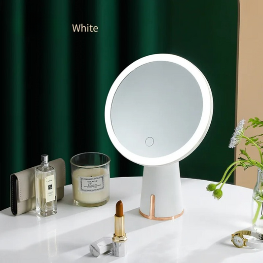 luxury Desktop LED Luminous Vanity Mirror